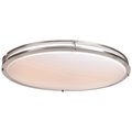 Access Lighting Solero III, LED Flush Mount, Brushed Steel Finish, Acrylic Lens 20513LEDD-BS/ACR